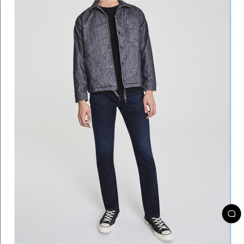 AG Adriano Goldschmied The Everett Slim Straight denim jeans Size 38 Dark wash